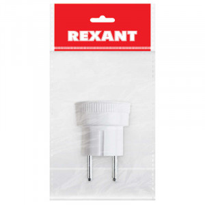 Переходник сетевой "стакан" с бортами 220В 16А Rexant 11-1021