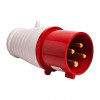 Вилка эл. каб. 16А 3P+E 380В IP44 (014) EKF ps-014-16-380