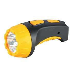 Фонарь LED 3804 (аккум 220В черн/жел. 4 LED; SLA пласт. короб) Ultraflash 9215
