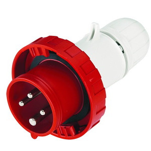 Вилка эл. каб. 63А 3P+E 400В IP67 ДКС DIS2186336