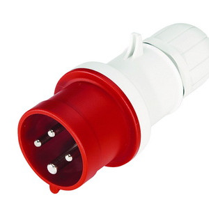 Вилка эл. каб. 16А 2P+E 230В IP44 ДКС DIS2131633