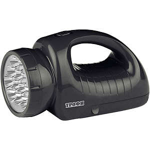 Фонарь TSP12 аккум. 4В 1.5А.ч 12+18хLED ЗУ 220В карт. упак. Трофи C0045551