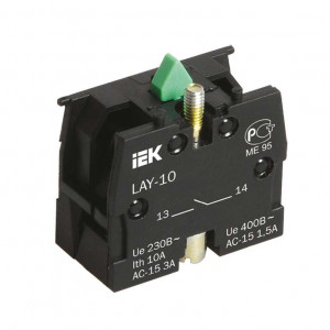 Блок контактный 1з для LAY5 ИЭК BDK21
