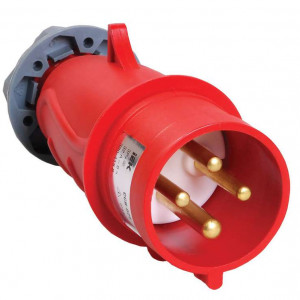 Вилка эл. каб. 32А 3P+PE 380В IP44 MAGNUM ССИ-024 ИЭК PSN02-032-4