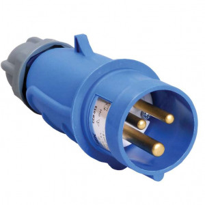 Вилка эл. каб. 16А 2P+PE 220В IP44 MAGNUM ССИ-013 ИЭК PSN01-016-3