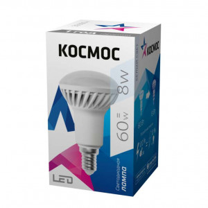 Лампа светодиодная LED R50 8Вт 220В E14 4500К Космос Lksm_LED8wR50E1445