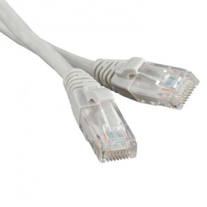 Патч-корд PC-LPM-UTP-RJ45-RJ45-C5e-3M-LSZH-GY UTP кат.5e LSZH 3 м сер. Hyperline 42273