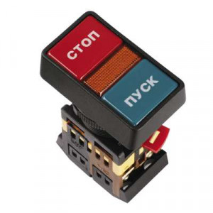 Кнопка PPBB-30N "Пуск-Стоп." 1з+1р ИЭК BBD21-PPBB-K51