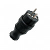 Вилка прямая 230В 2P+PE 16А IP44 каучук EKF RPS-011-16-230-44