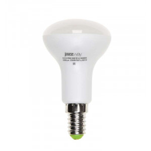Лампа светодиодная PLED-ECO-R50 5Вт 3000К тепл. бел. E14 400лм 220-240В JazzWay 4690601037015