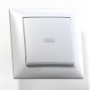Выключатель 1-кл. СП Селена 10А IP20 С110-395 с индик. бел. Кунцево 8102