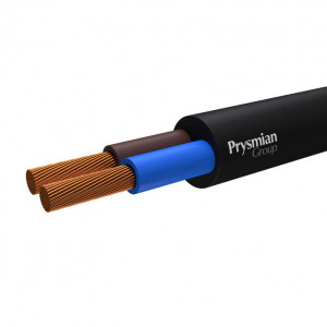 Провод ПВС 2х0.75 Ч (м) РЭК-PRYSMIAN 0156 01 01