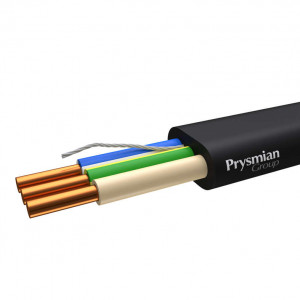 Кабель ВВГ-Пнг(А)-LS 3х2.5 корд 0.66кВ (м) РЭК-PRYSMIAN 0930 01 01