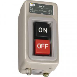 Выключатель ВКИ-211 6А 230/400В IP40 ИЭК KVK10-06-3