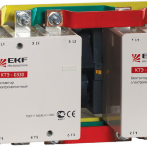 Контактор КТЭ реверсивный 150А 230В 2NO EKF ctr-b-r-150